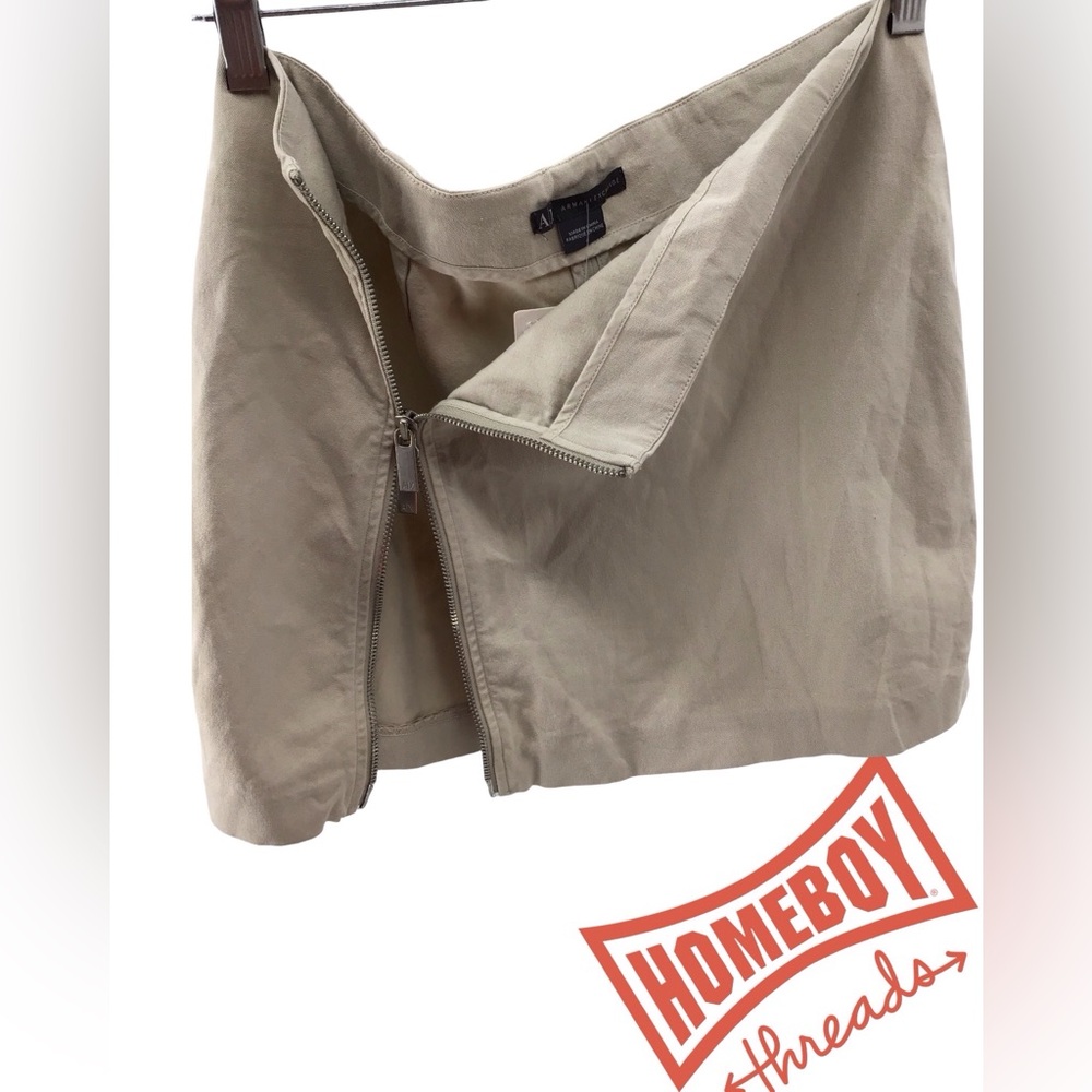 Tan Mini‎ Skirt
